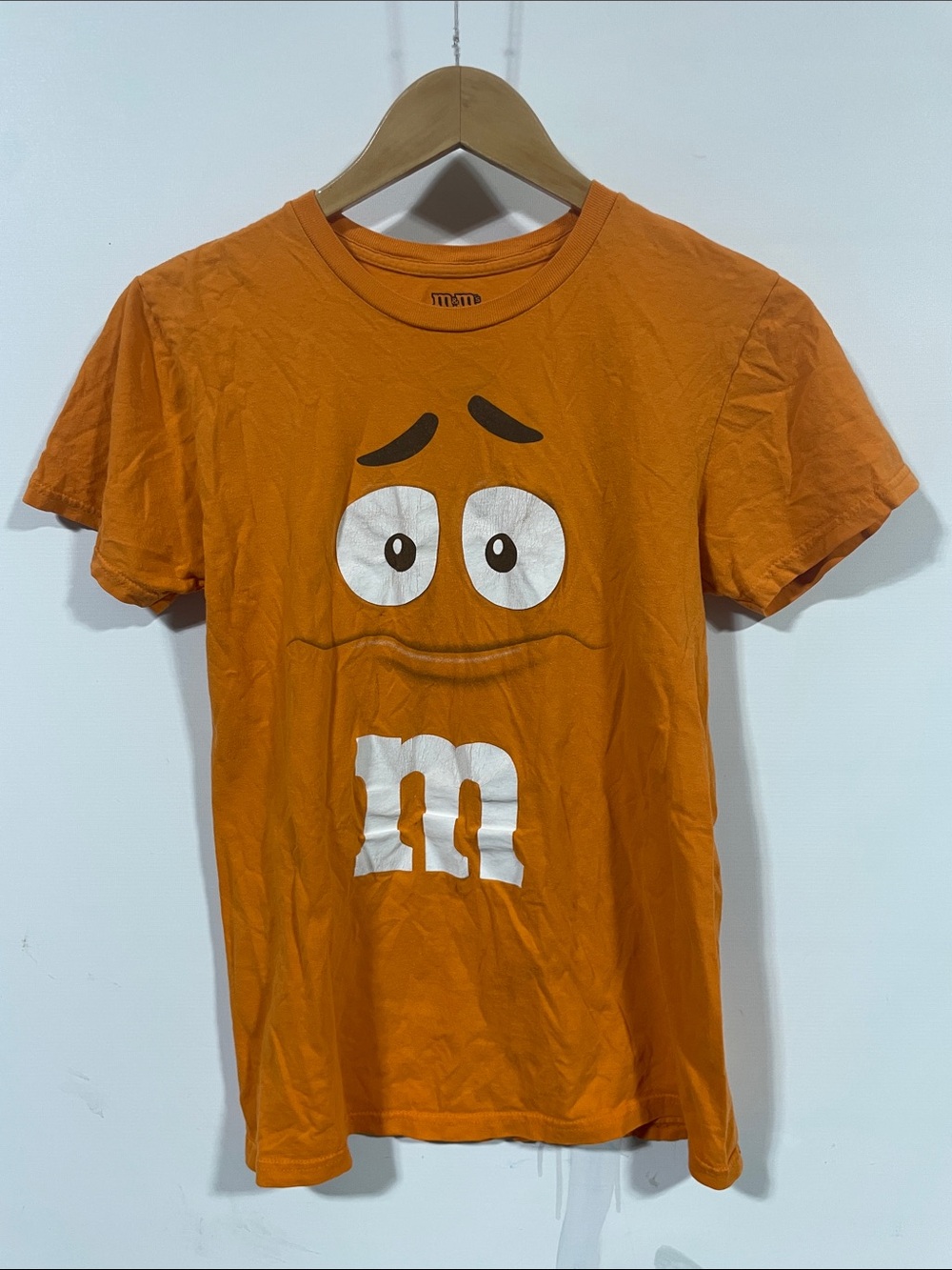 Orange M&M Character Graphic Tee